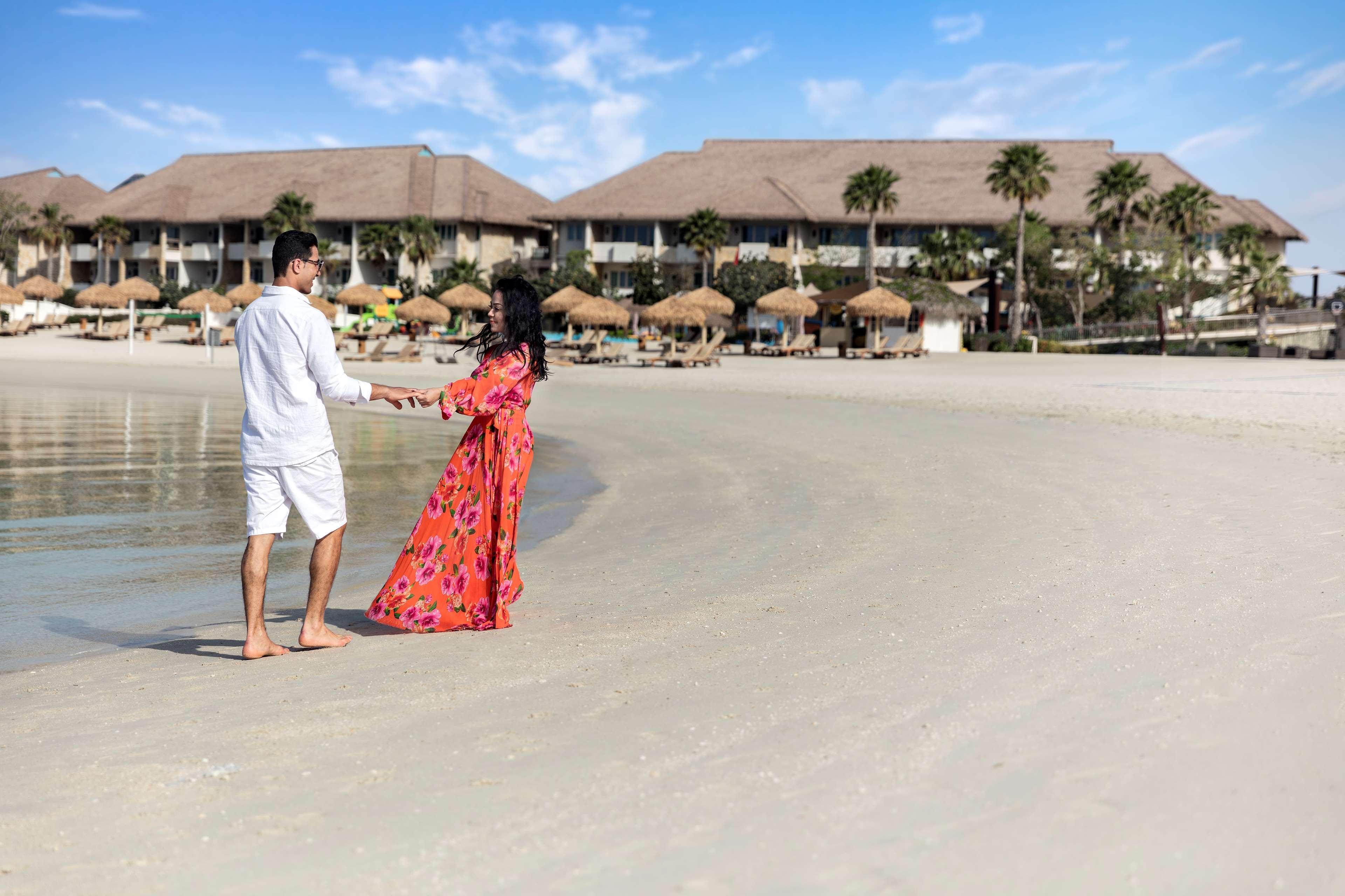 Banana Island Resort Doha By Anantara Exteriér fotografie Beach at the resort