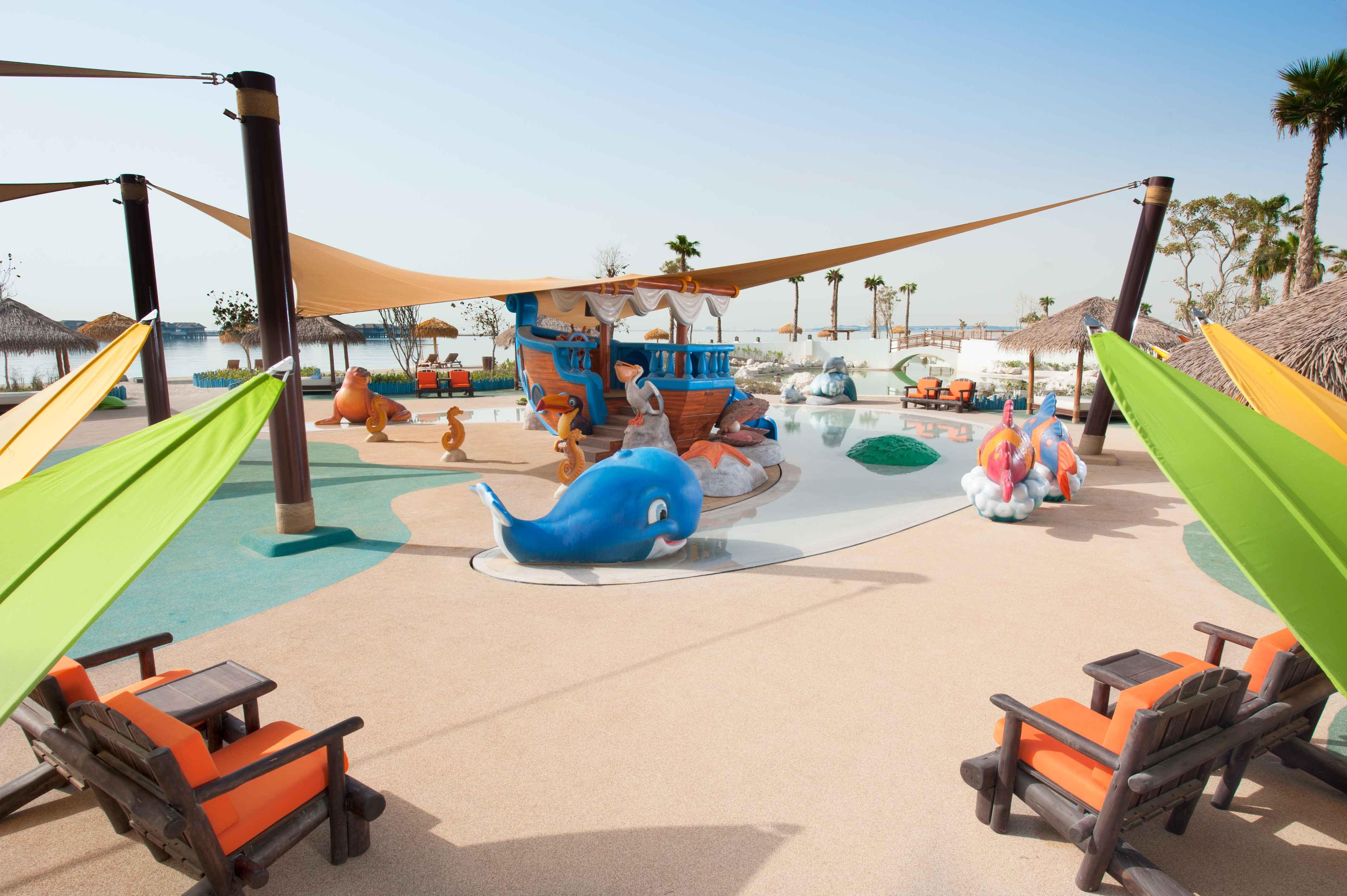 Banana Island Resort Doha By Anantara Exteriér fotografie The Children's Play Area