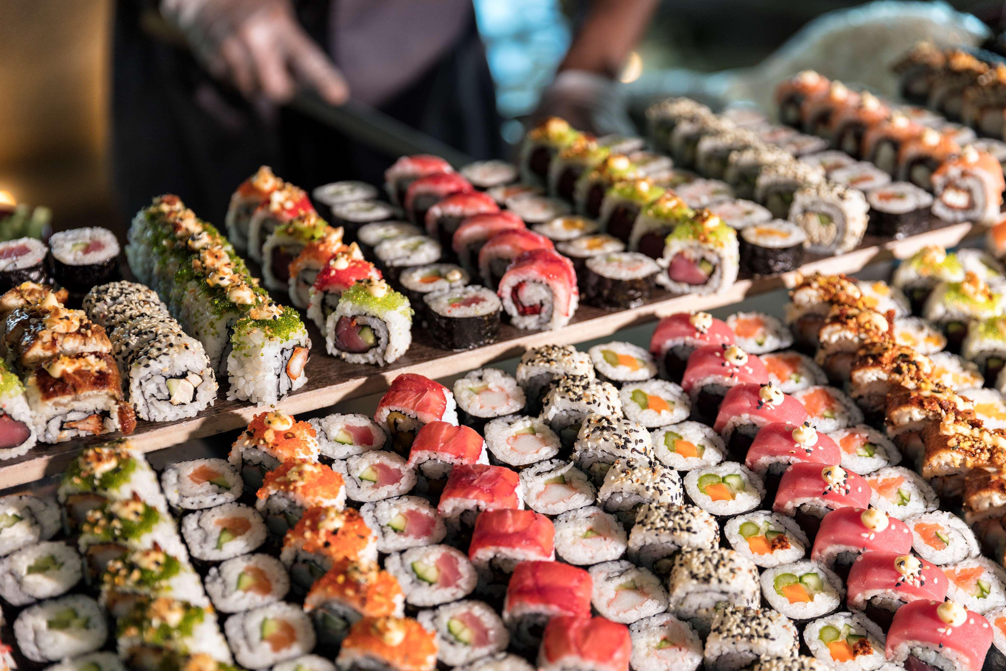 Banana Island Resort Doha By Anantara Exteriér fotografie Sushi